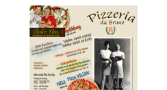 Desktop Screenshot of pizzeria-bruno.de